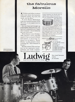 Joe morello on sale drum set